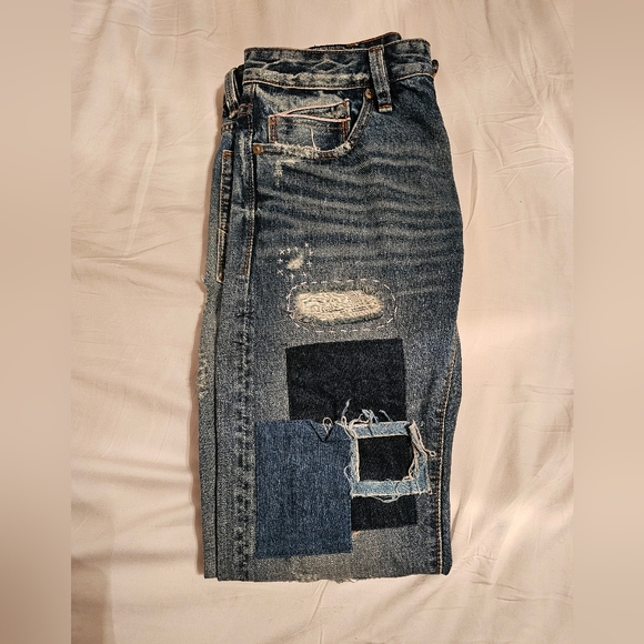 Cult of Individuality distressed slim rocker jeans. Japanese Seldevege denim. - Picture 2 of 9